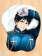 Roy Mustang 3D Mouse pad with Gel Wrist rest